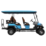 48V 4kW Electric Lifted 6-Seat Utility Vehicle