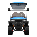 48V 4kW Electric Lifted 6-Seat Utility Vehicle