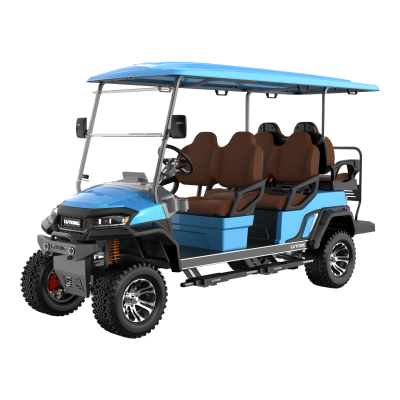 48V 4kW Electric Lifted 6-Seat Utility Vehicle