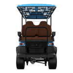 48V 4kW Electric Lifted 6-Seat Utility Vehicle