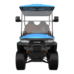 EagleEV C727.2+2G Electric 4-Seater Golf Cart 4kW Motor 48V Battery