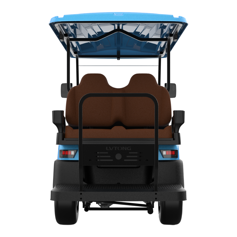 Electric 4-Seater Golf Cart 4kW 48V Low-Speed Utility Vehicle