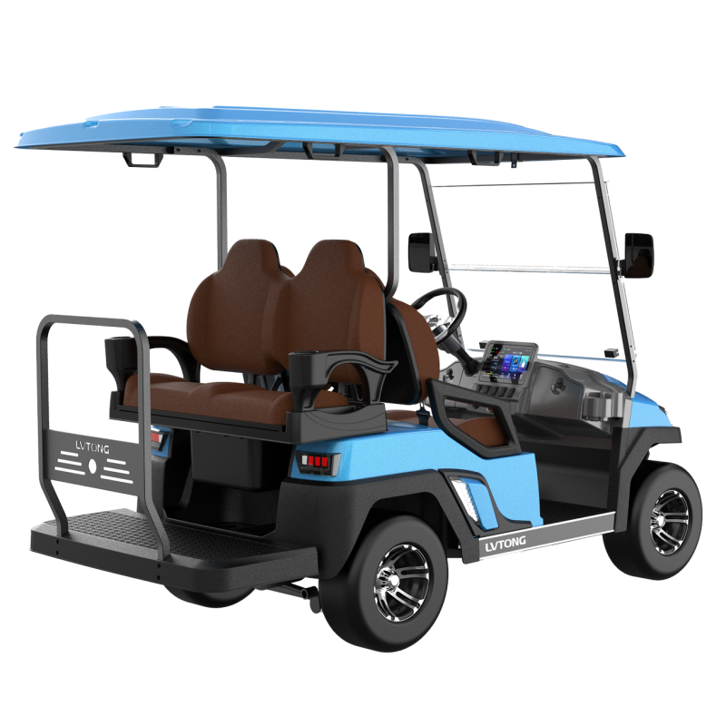 Electric 4-Seater Cargo Golf cart 5kW 48V Low-Speed Utility Vehicle