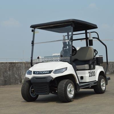LVTONG LT-A827.2 Electric Utility Cart 48V 4KW 2-Seater Low-Speed Vehicle