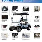LVTONG 48V 4KW 2-Seater Electric Golf Buggy Cart