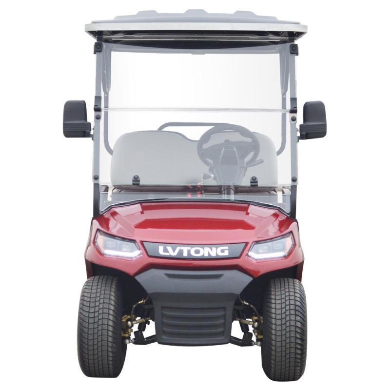 LVTONG LT-A827.2+2 Electric 4-Seater Golf Cart with Foldable Rear Seat