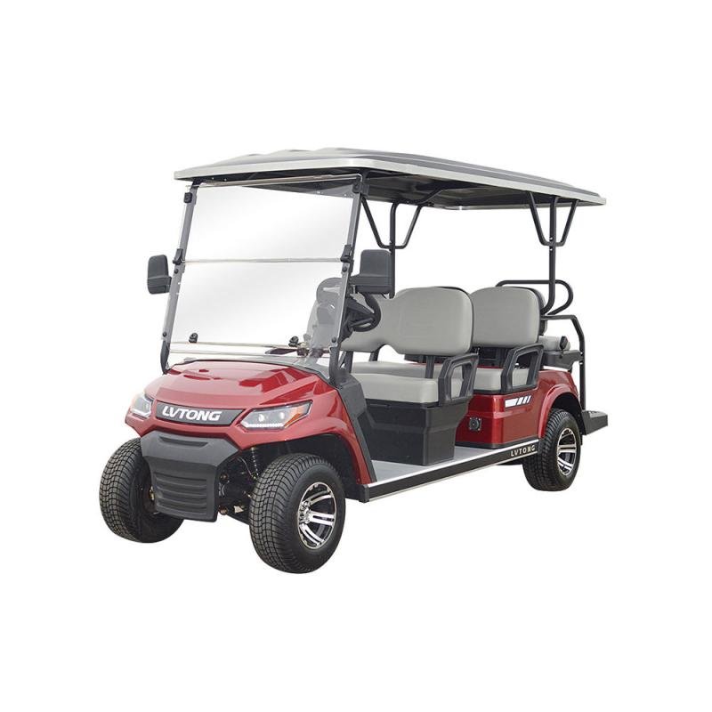 LVTONG 48V 6-Seater Electric Low-Speed Club Car with ADC Motor