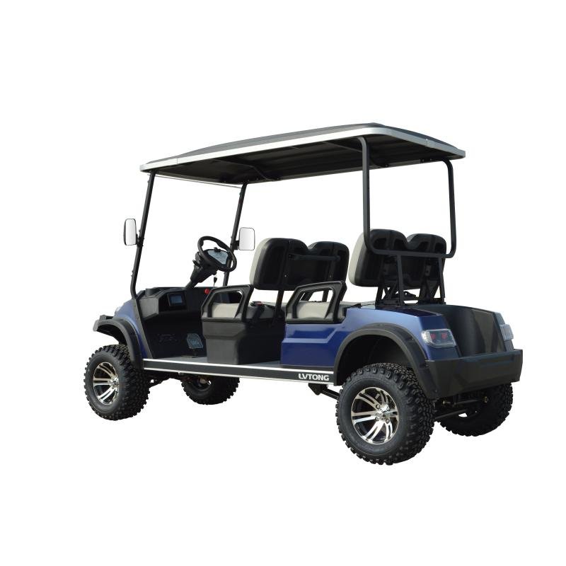LVTONG 48V 4KW Electric Golf Cart 4-Seater with Air Conditioning