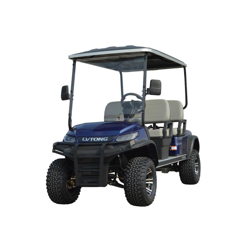 48V 4KW Electric 4-Seater Low Speed Utility Vehicle - Street Legal Golf Cart