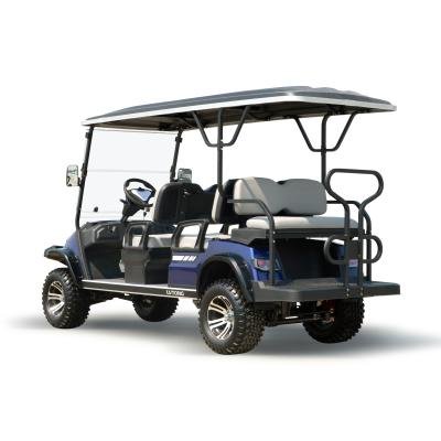 48V Electric 4+2 Seater LSV Four-Wheel Drive Low Speed Vehicle