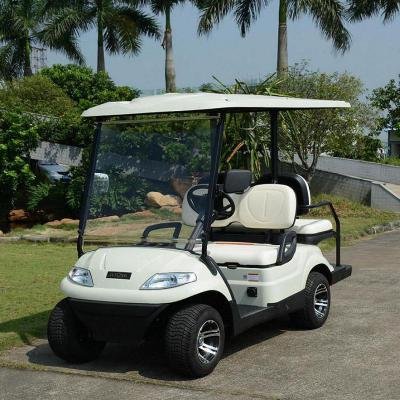 Lingtong LT-A627.2+2 48V 3.7kW Electric 4-Seater Golf Cart with Rear Facing Seats
