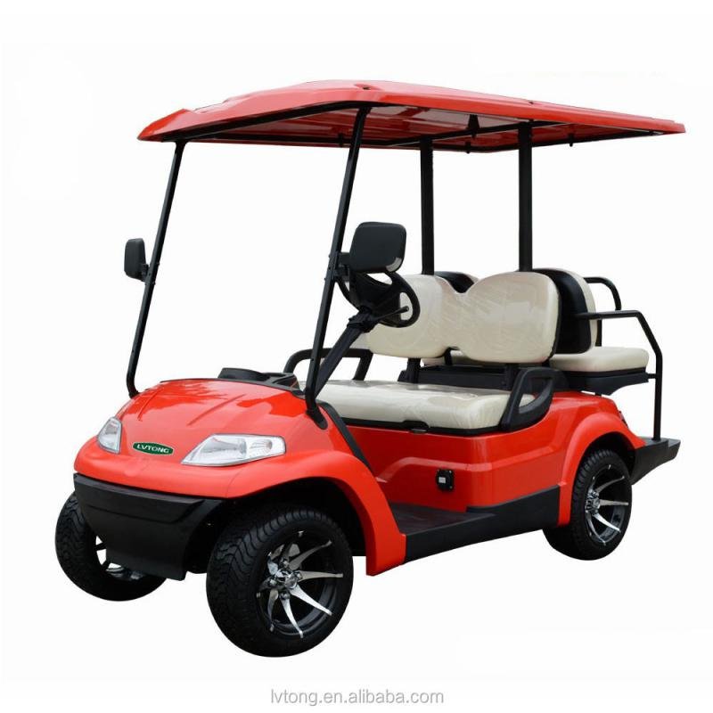 KDS 48V 4-Passenger Electric Golf Cart - Commercial Low-Speed Passenger Vehicle