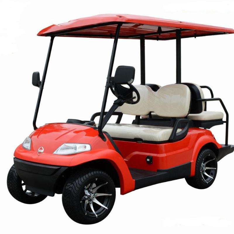 LT-A627.2 Electric 4-Seater Low-Speed Golf Cart – KDS48V 3.7kW Motor