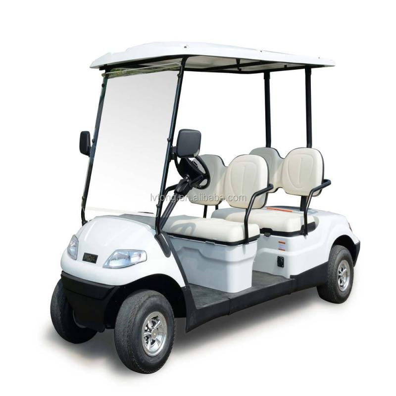 LVTONG 48V Electric 4-Passenger Commercial Utility Cart