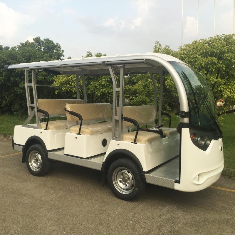 Lvtong LT-S8 48V/4KW Electric 8-Passenger Airport Shuttle Bus