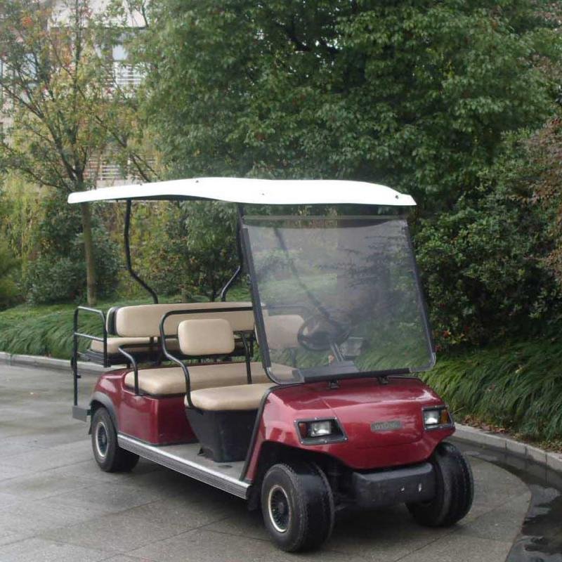 Lvtong 48V 3.7kW Electric 6-Seater Low-Speed Sightseeing Cart