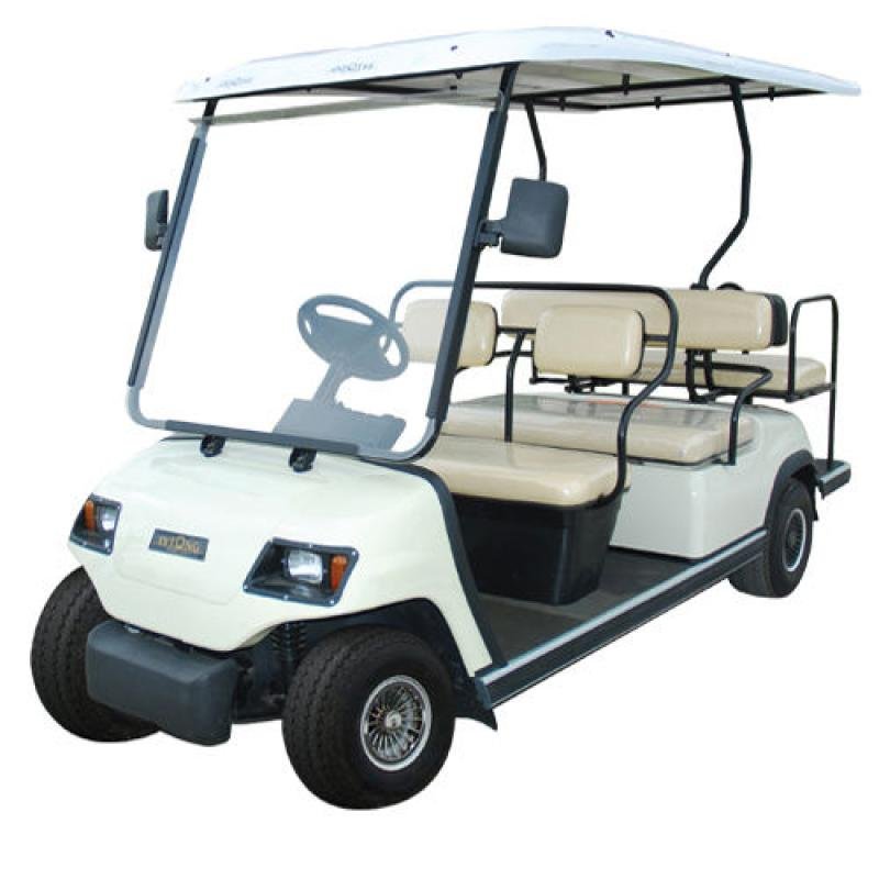 Lvtong 48V 3.7kW Electric 6-Seater Low-Speed Sightseeing Cart