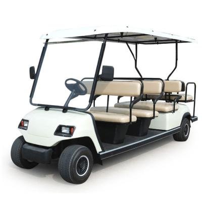 Lvtong LT-A8+3 3.7KW 48V 11-Seater Electric Golf Buggy Sightseeing Vehicle