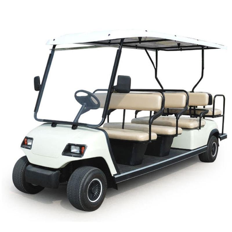Lvtong LT-A8+3 3.7KW 48V 11-Seater Electric Golf Buggy Sightseeing Vehicle
