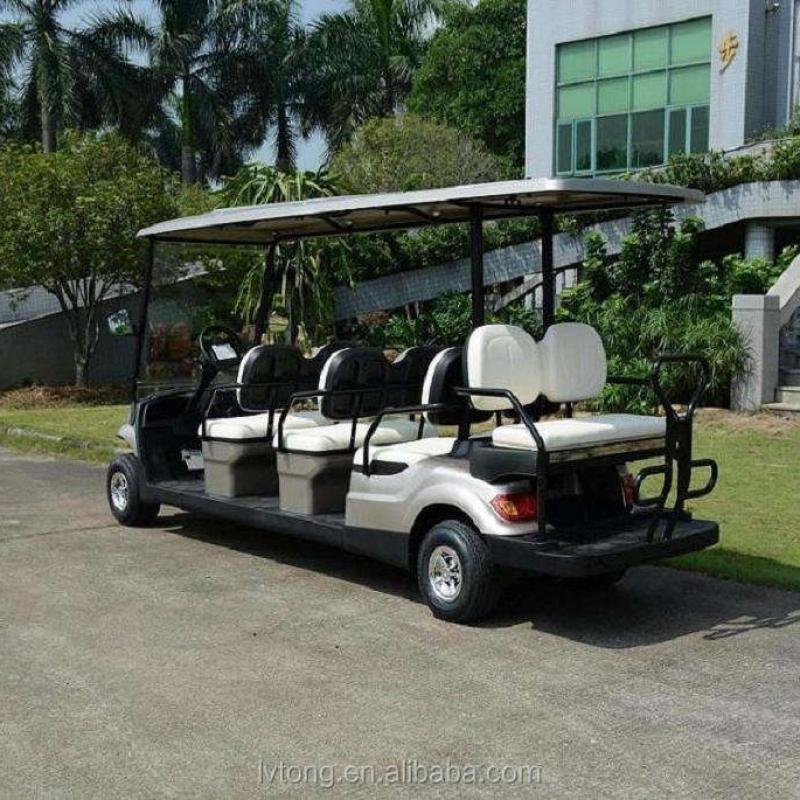 Lvtong 48V 4kW Electric 8-Seater Low-Speed Resort Cart