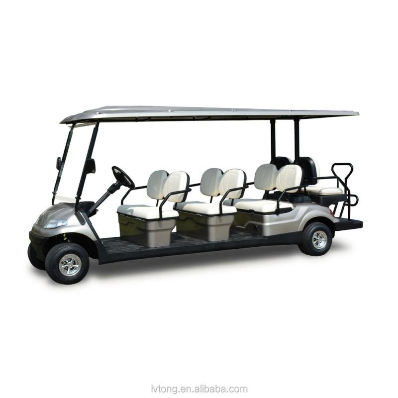 Lvtong 48V 4kW Electric 8-Seater Low-Speed Resort Cart