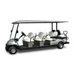 Lvtong 48V 4kW Electric 8-Seater Low-Speed Resort Cart