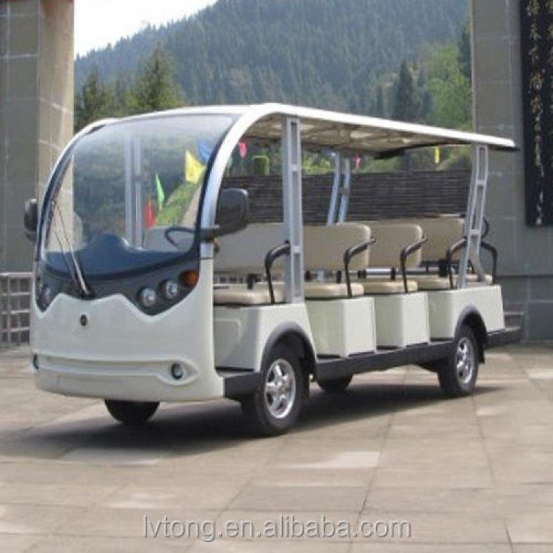 Lvtong 72V Electric 14-Seater Low-Speed Sightseeing Bus