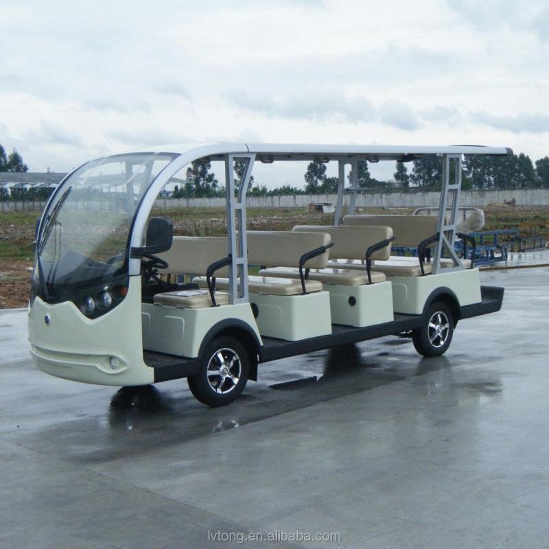 Lvtong 72V Electric 14-Seater Low-Speed Sightseeing Bus