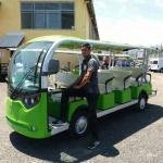 Lvtong LT-S14.A 72V Electric 14-Passenger Sightseeing Bus