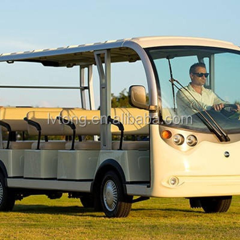 LVTONG Electric 8-Seater Low-Speed Sightseeing Bus