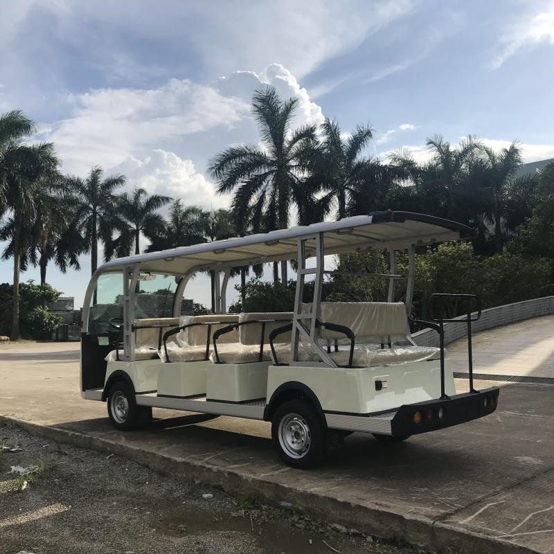 LVTONG Electric 8-Seater Low-Speed Sightseeing Bus