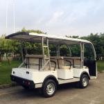 LVTONG LT-S8 48V Electric Open-Top Sightseeing Bus 5KW Mini Tour Vehicle