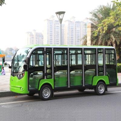 LVTONG LT-S14.F 72V/7.5KW Electric 14-Passenger Open Sightseeing Bus