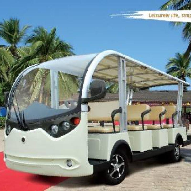Lvtong LT-S14 14-Seater Electric Low-Speed Tourist Shuttle Bus