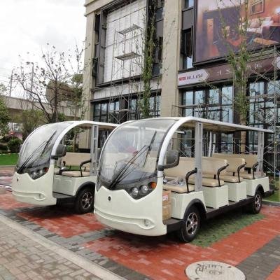 Lvtong 5kW 14-Seater Electric Sightseeing Bus LT-S14
