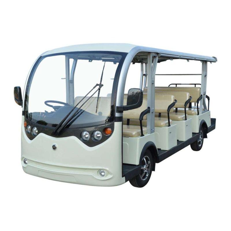 Lvtong 72V 5.5KW 14-Seater Electric Low-Speed Passenger Cart