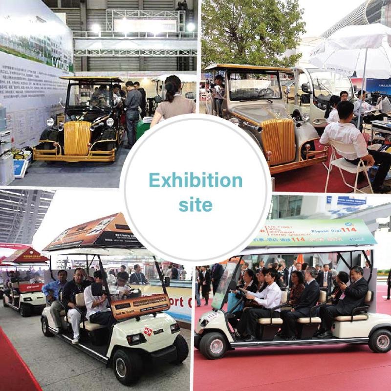 LVTONG LT-S8.FB 8-Seater Electric Sightseeing Bus Vintage Classic Design