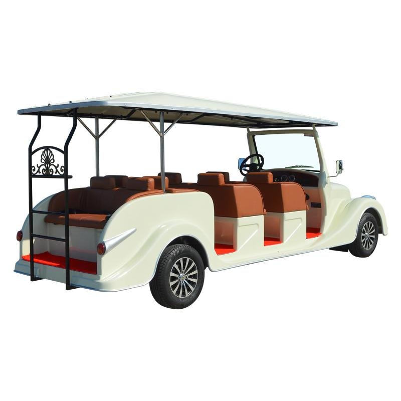 LVTONG LT-S8.FB 8-Seater Electric Sightseeing Bus Vintage Classic Design
