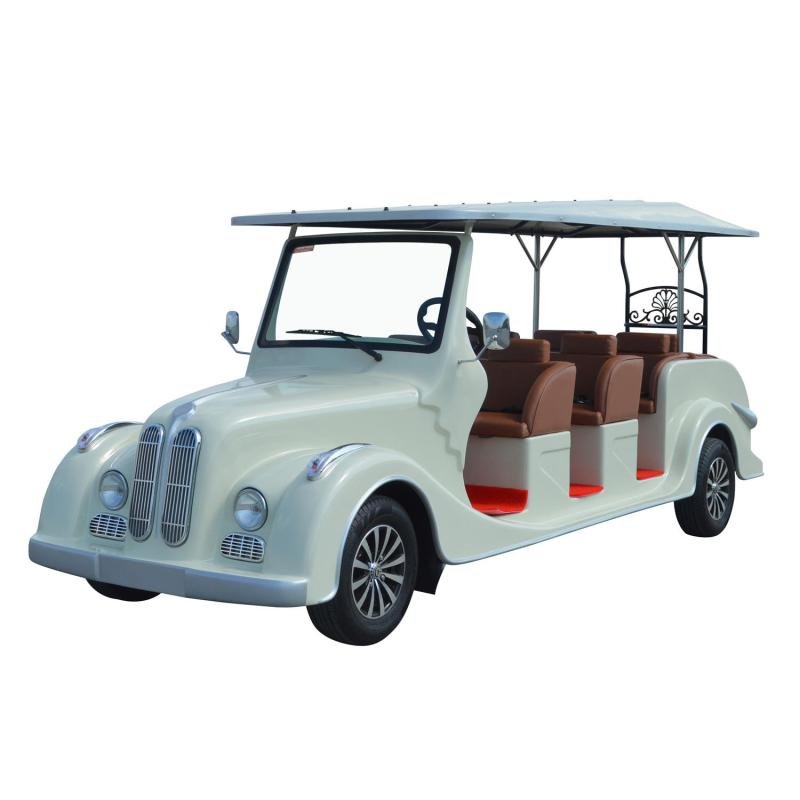 LVTONG LT-S8.FB 8-Seater Electric Sightseeing Bus Vintage Classic Design
