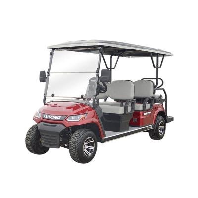 Lvtong 8-Seater Electric Sightseeing Cart 48V 4KW Low Speed Commercial Electric Shuttle Vehicle